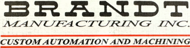 Brandt Manufacturing Inc. Brandt Manufacturing Inc.