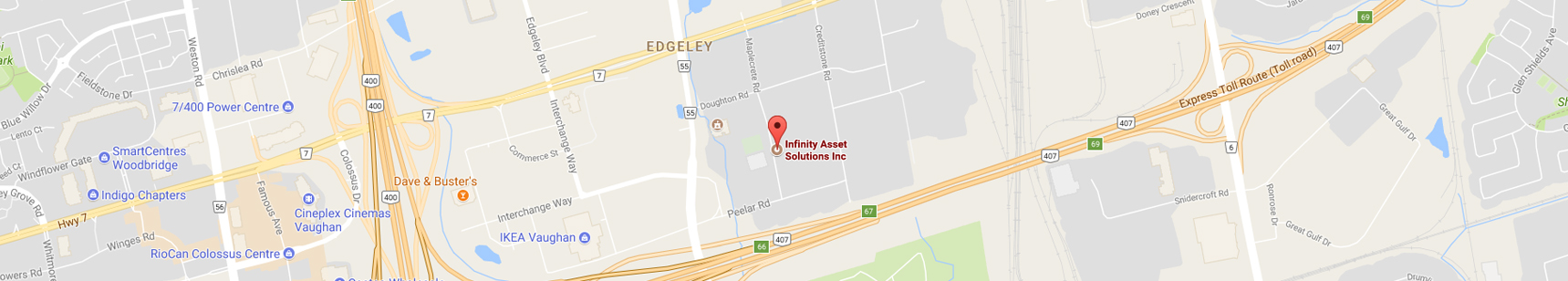 Infinity Asset Solutions Inc. Location