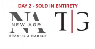 Day 2 SALE CANCELLED - SOLD ENBLOC - New Age Granite & Marble Ltd. and Tile Giant - Dorval, QC Day 2 SALE CANCELLED - SOLD ENBLOC - New Age Granite & Marble Ltd. and Tile Giant - Dorval, QC